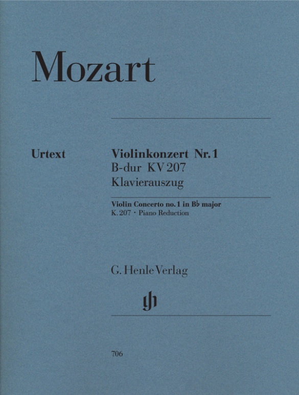 Violin Concerto no. 1 B flat major K. 207