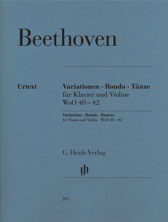 Variations, Rondo, Dances for Piano and Violin