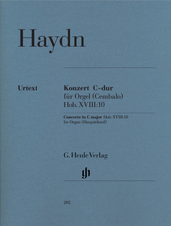 Organ Concerto C major Hob. XVIII:10 (First Edition)