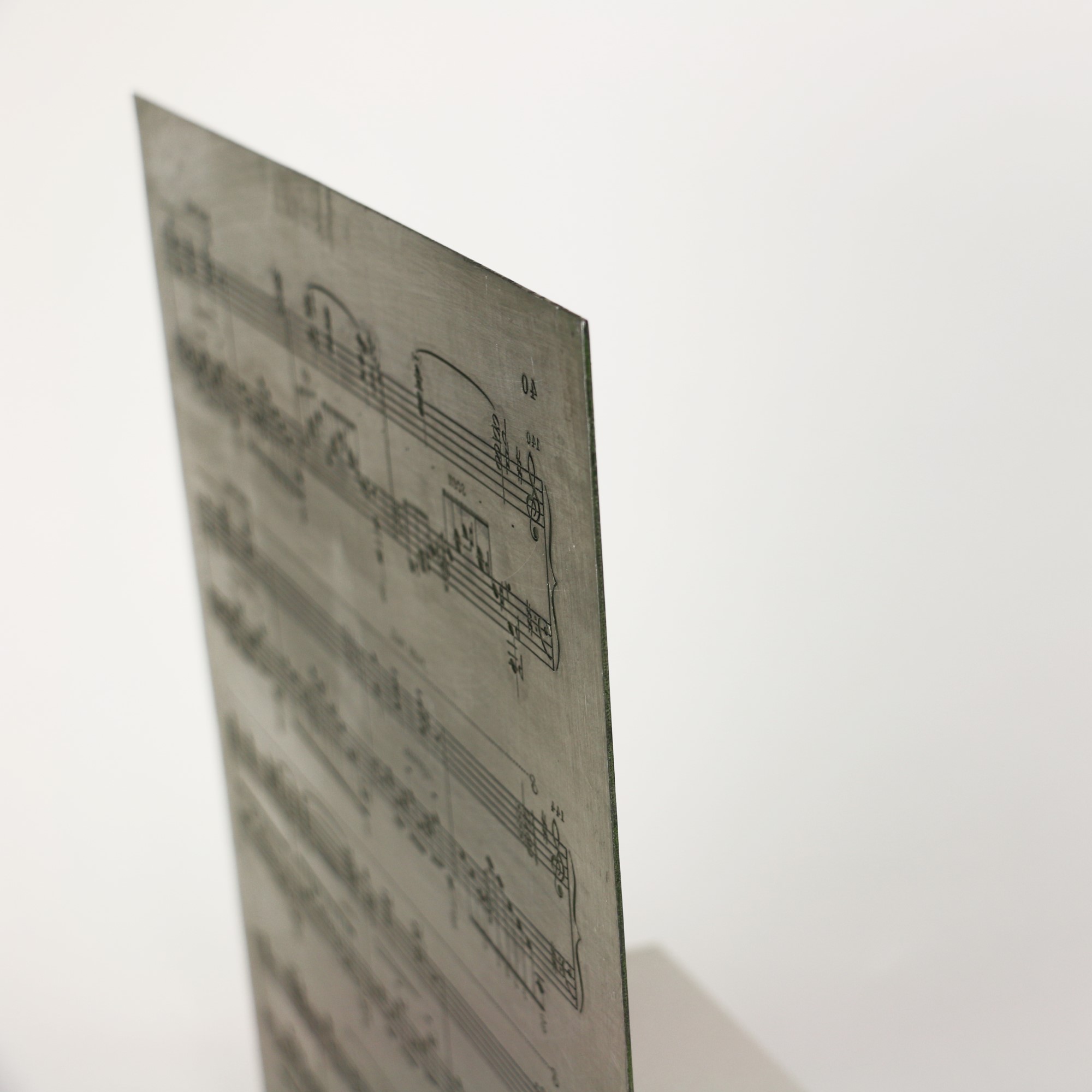 Original Urtext-engraving plate Beethoven