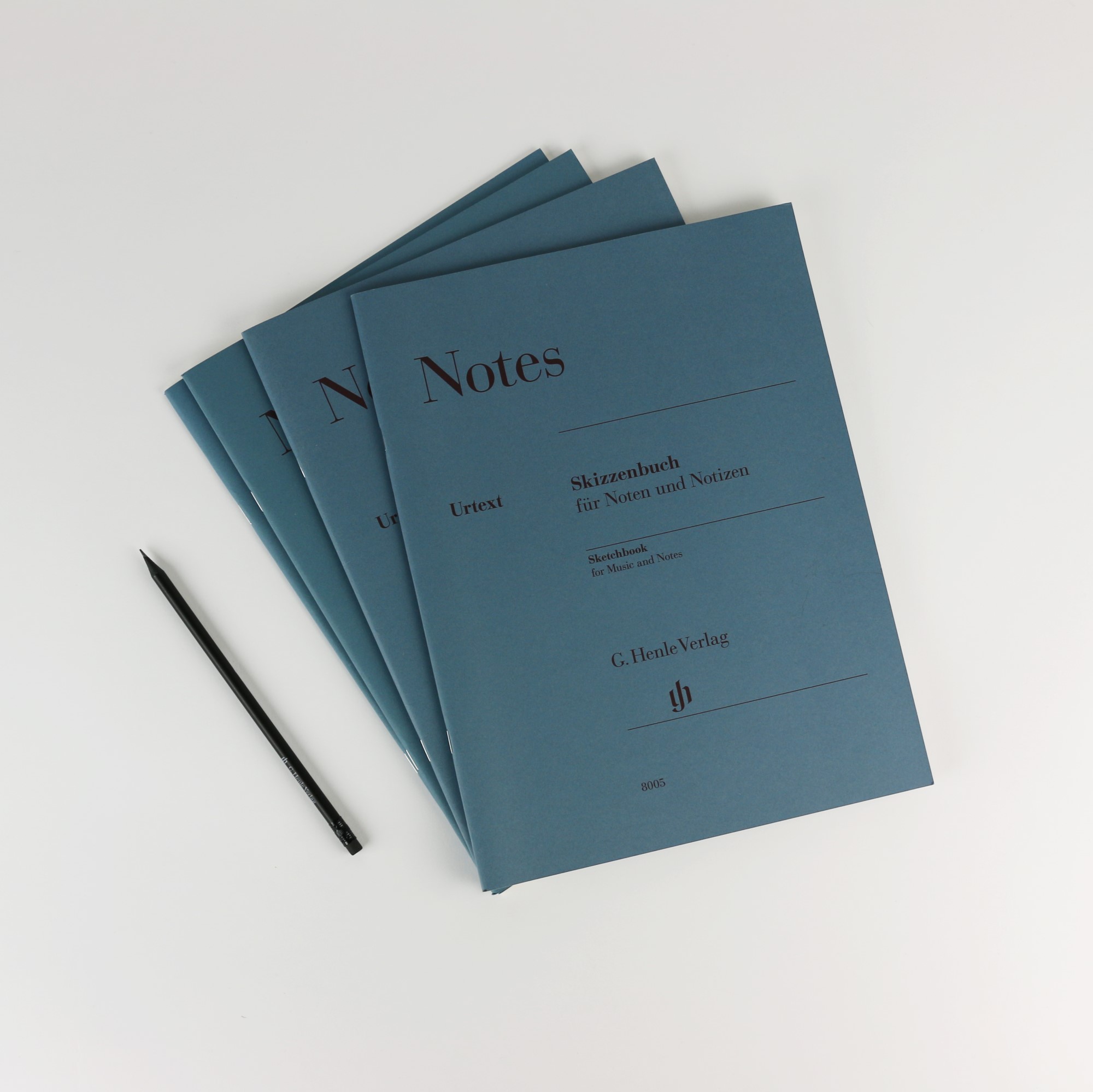 Sketchbook for music and notes