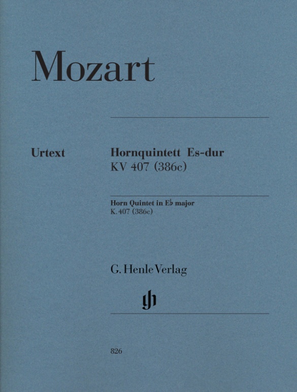 Horn Quintet E flat major K. 407 (386c)