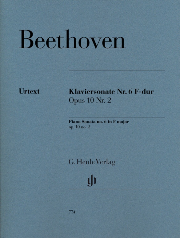 Piano Sonata no. 6 F major op. 10 no. 2