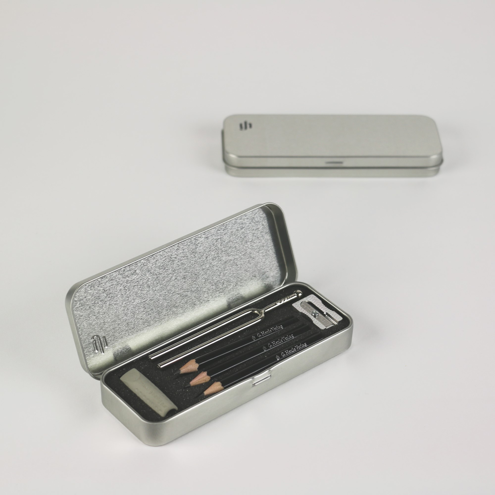 Embossed metal box