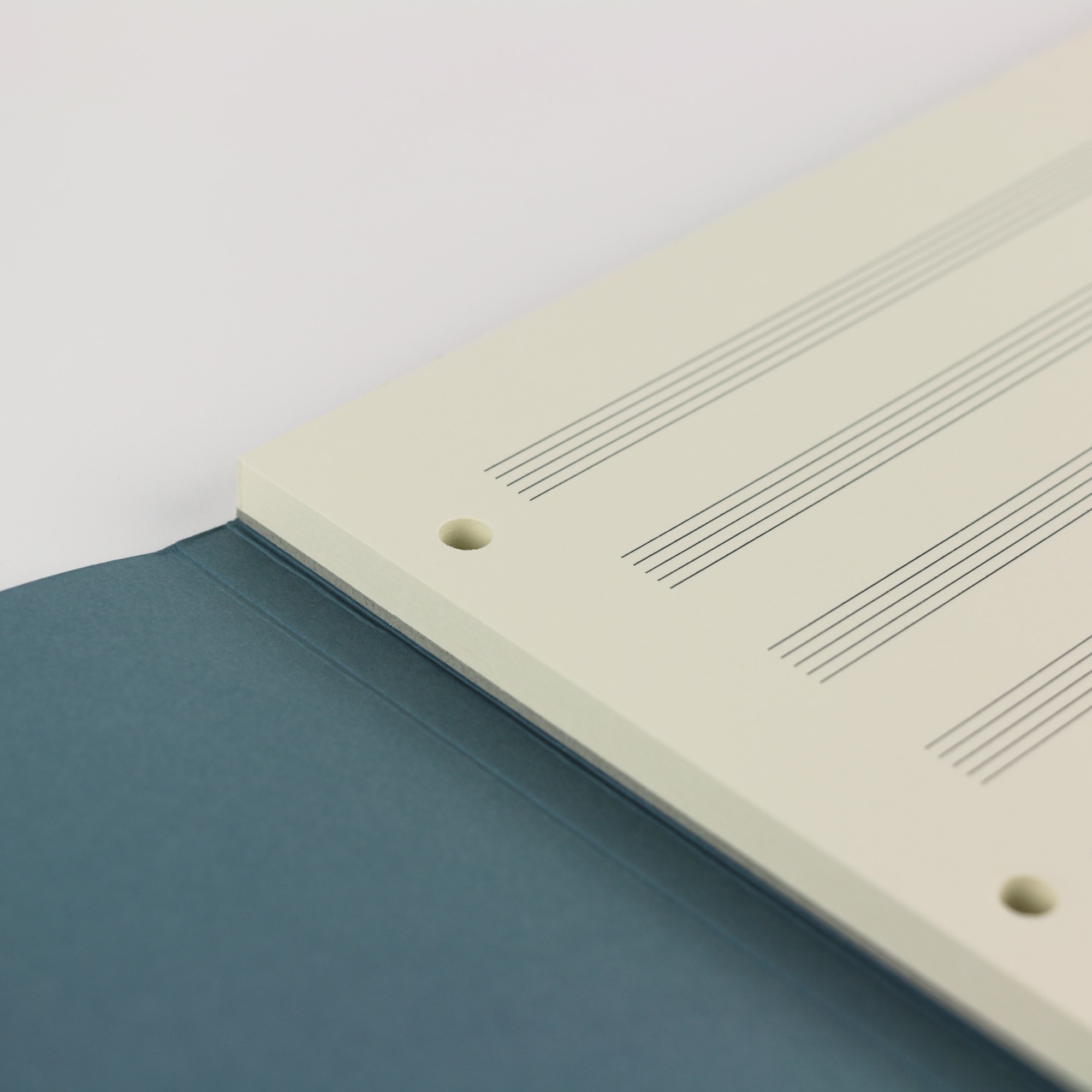 Pad with music paper