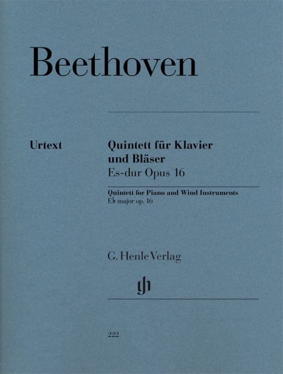 Quintet E flat major op. 16 for Piano, Oboe, Clarinet, Horn and Bassoon