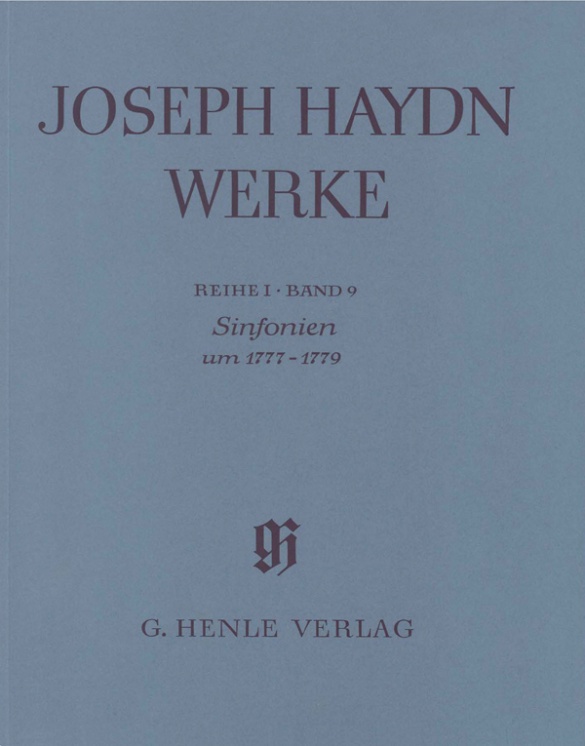 Ser. 1, Vol. 9 | Symphonies from ca. 1777-1779
