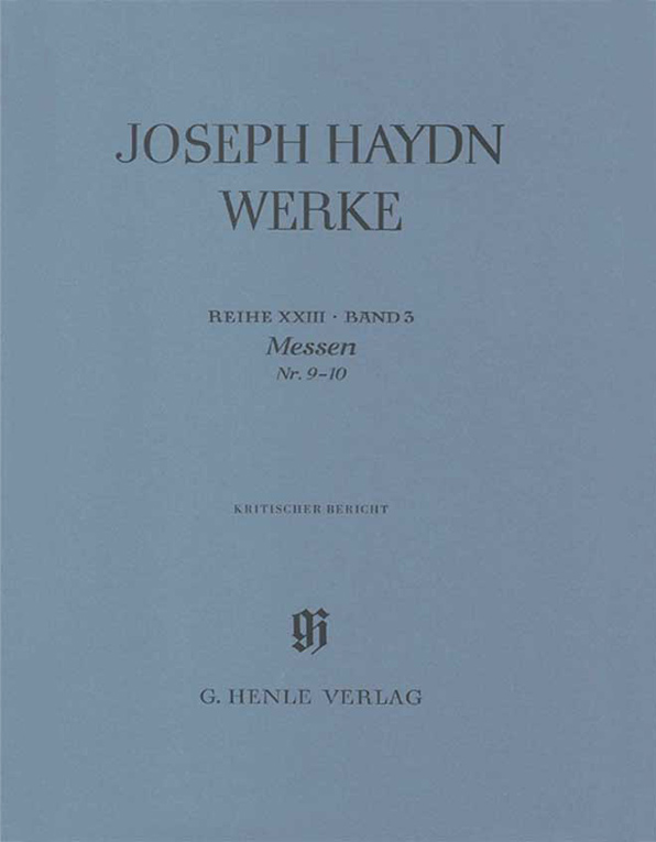 Ser. 23, Vol. 3 | Masses no. 9-10