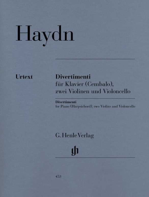 Divertimenti for Piano (Harpsichord), 2 Violins and Violoncello