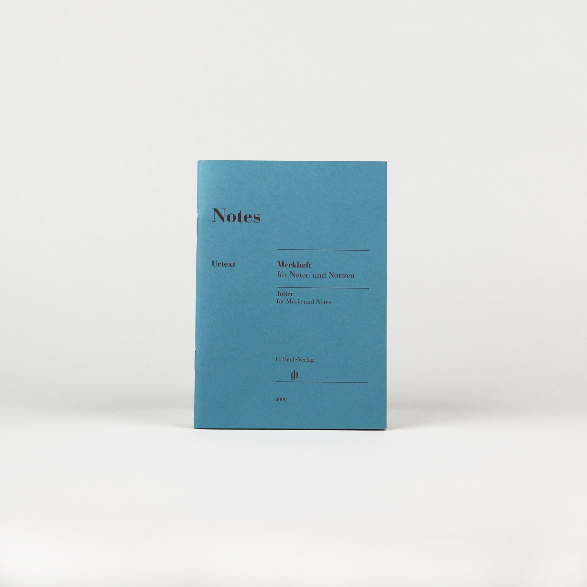 Jotter for music and notes
