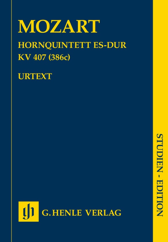 Horn Quintet E flat major K. 407 (386c)