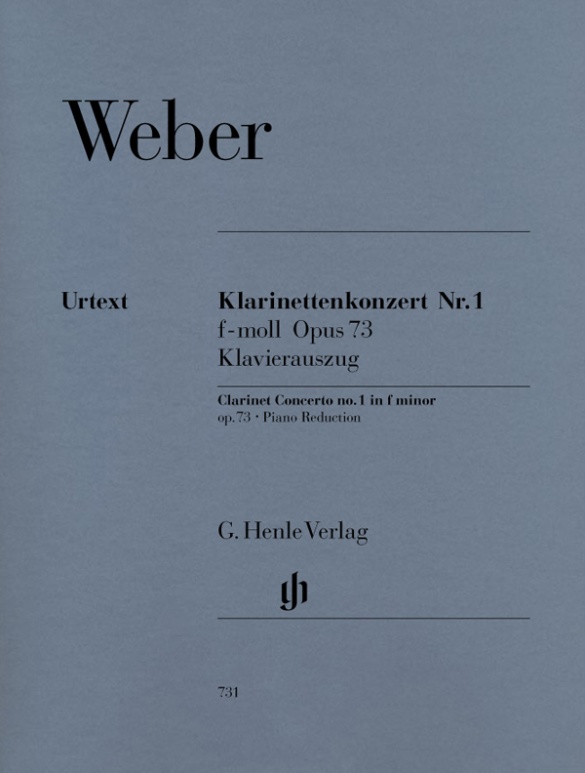 Clarinet Concerto no. 1 f minor op. 73