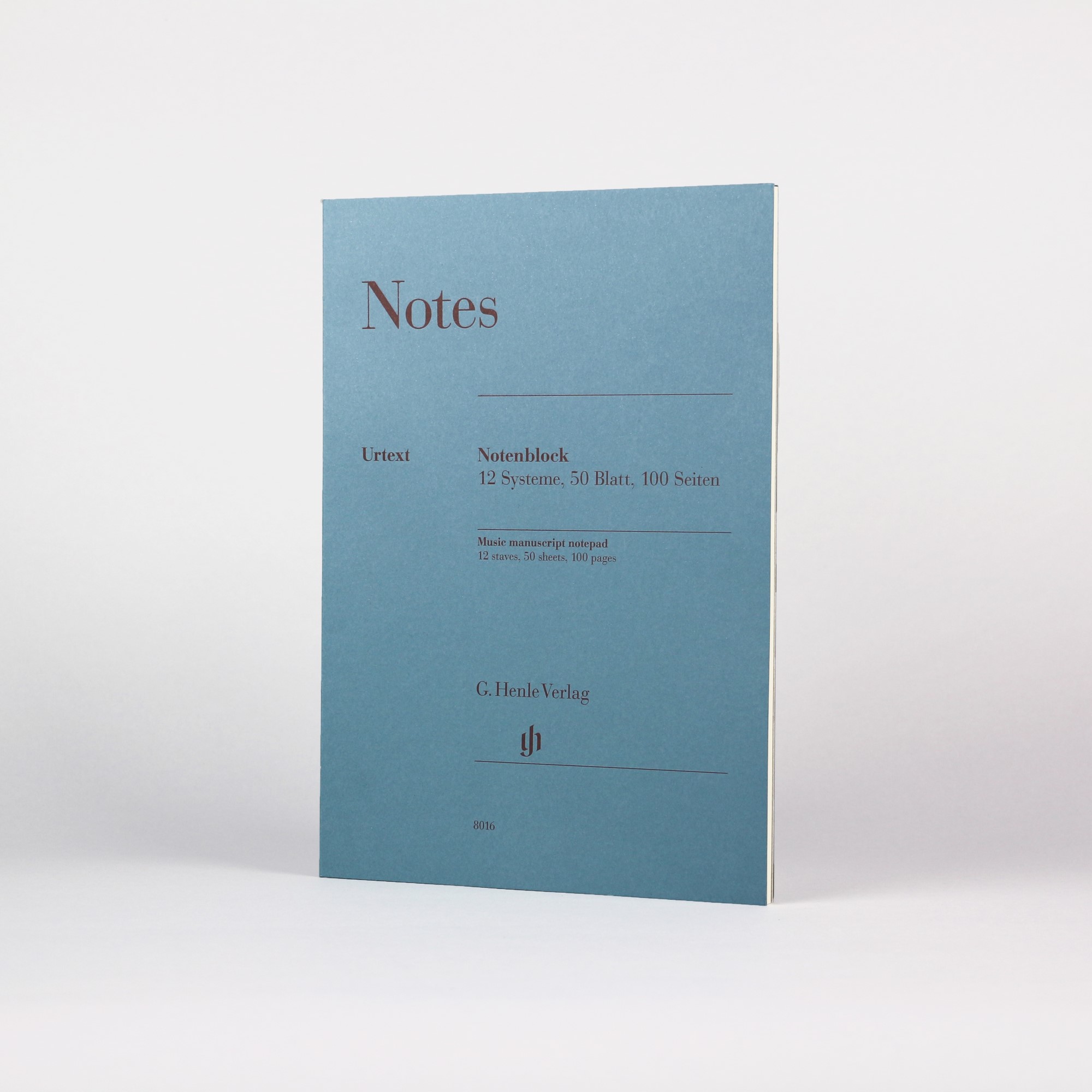 Pad with music paper