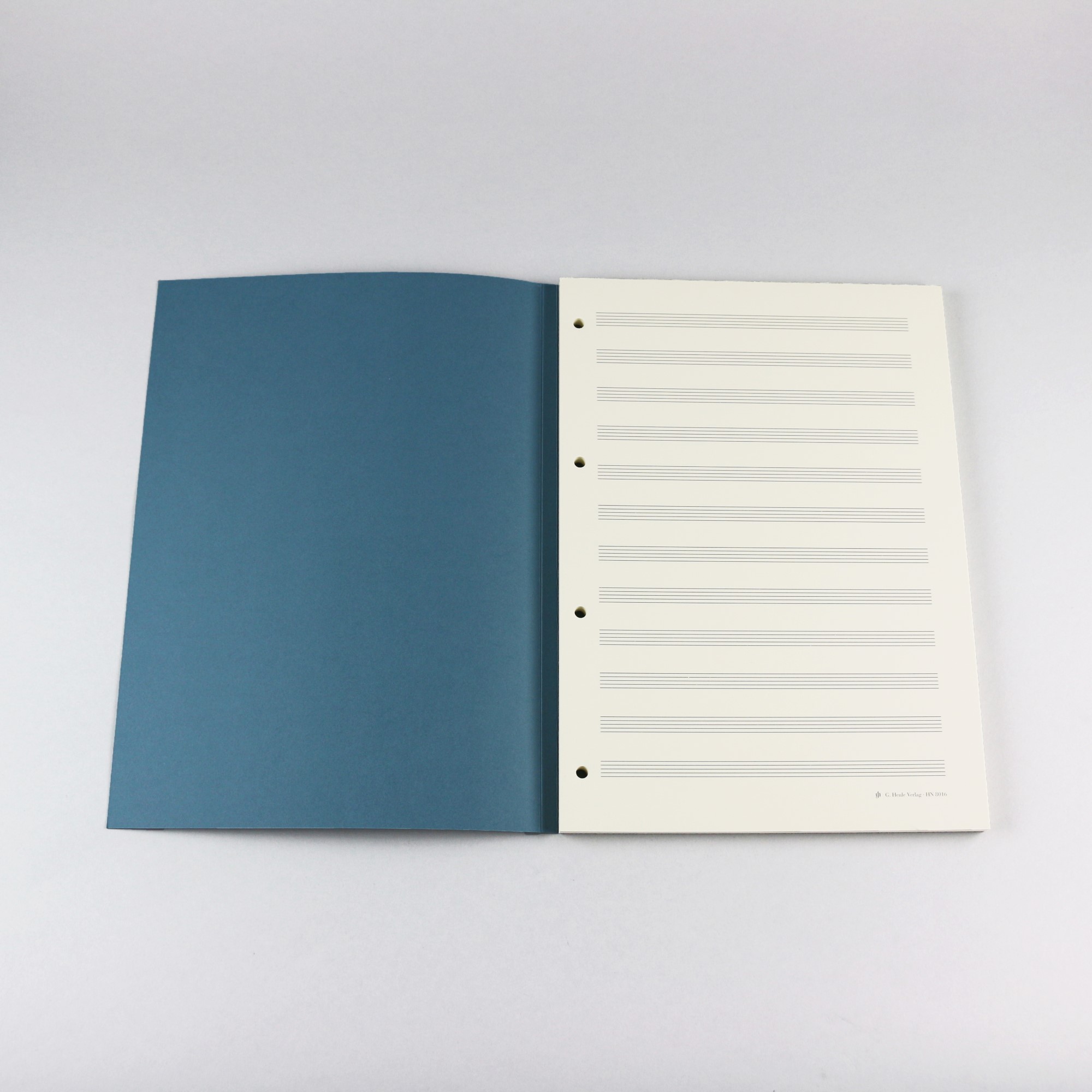 Pad with music paper