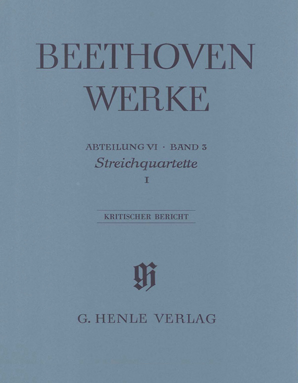 Sect. 6, Vol. 3 | String Quartets I