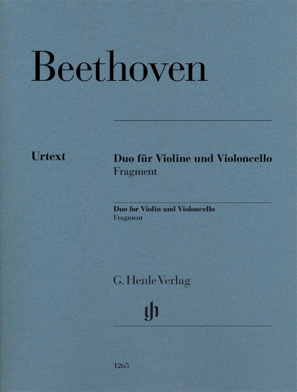 Duo for Violin and Violoncello, Fragment